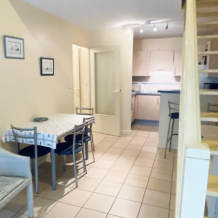 Apartment 2 Pieces Avec Mezzanine Chez Plage, Centre-ville Et Garage Prive - Fr-1-92-704 *